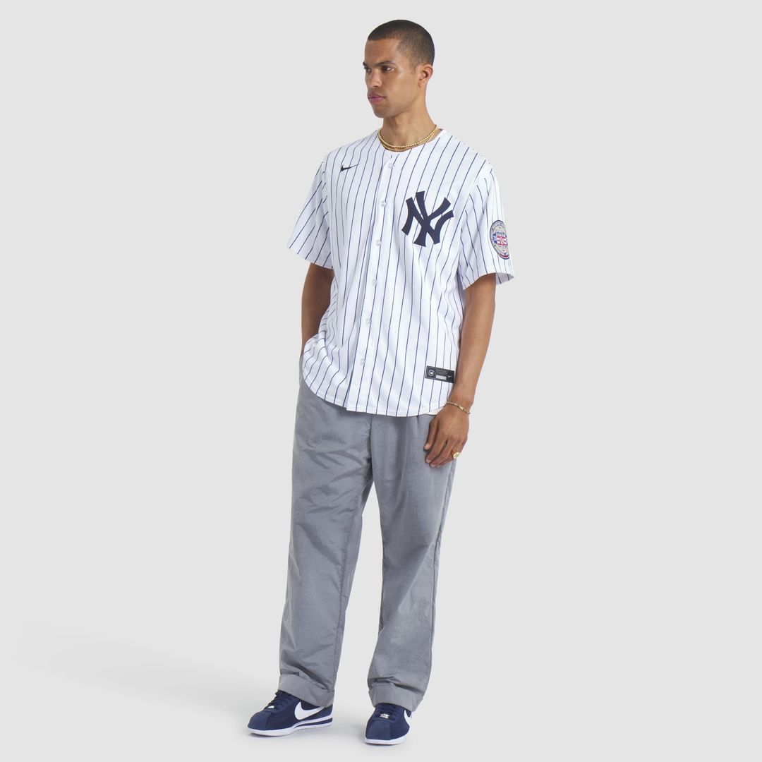 CC Sabathia New York Yankees 2025 Baseball Hall of Fame Name & Number Retired Jersey - White