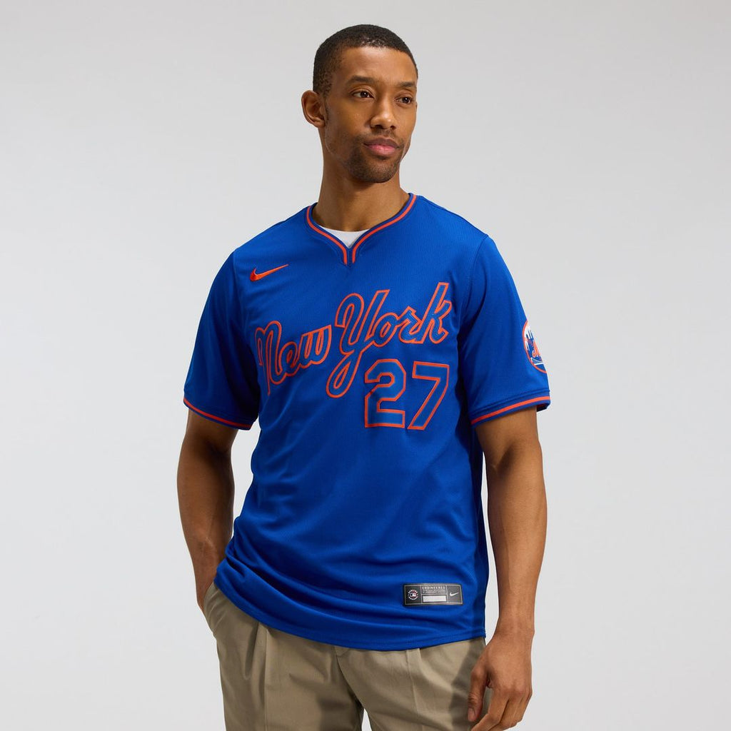 Mark Vientos New York Mets All-Star Jersey - Gray