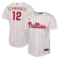 Kyle Schwarber Philadelphia Phillies Youth Home Jersey - White