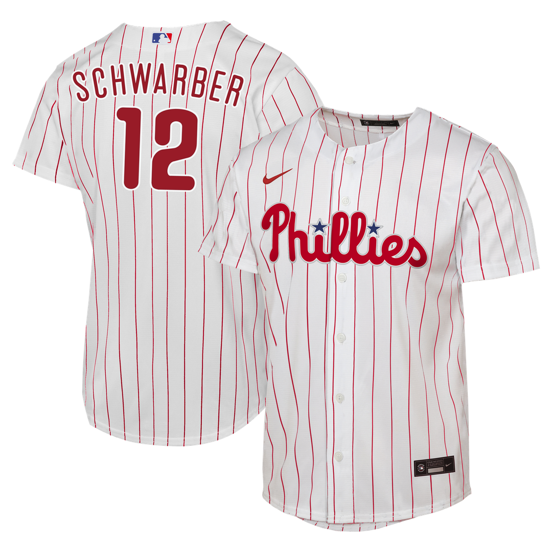 Kyle Schwarber Philadelphia Phillies Youth Home Jersey - White