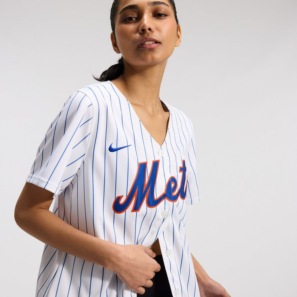 New York Mets Women's Home Jersey - White