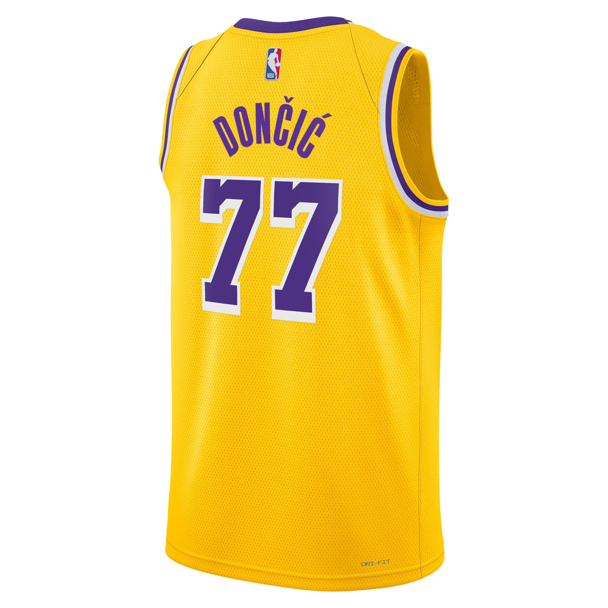 Los Angeles Lakers Jersey - Gold - Luka Dončić - Unisex
