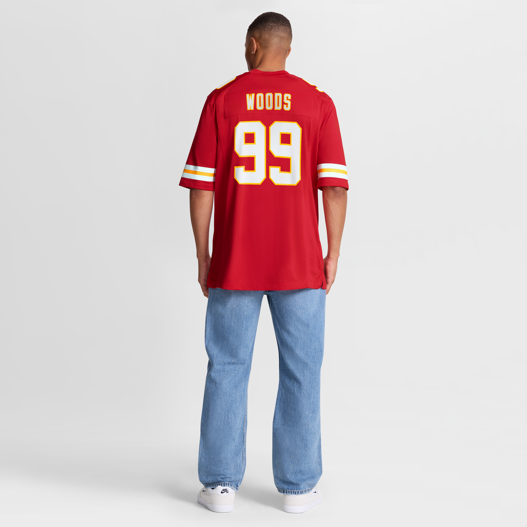 Peter Woods Kansas City Chiefs Team Jersey - Red