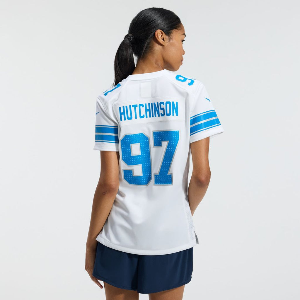 Aidan Hutchinson Detroit Lions Women's Jersey - White