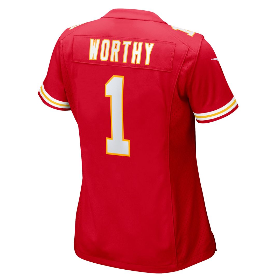 Xavier Worthy Kansas City Chiefs Women's Jersey - Red