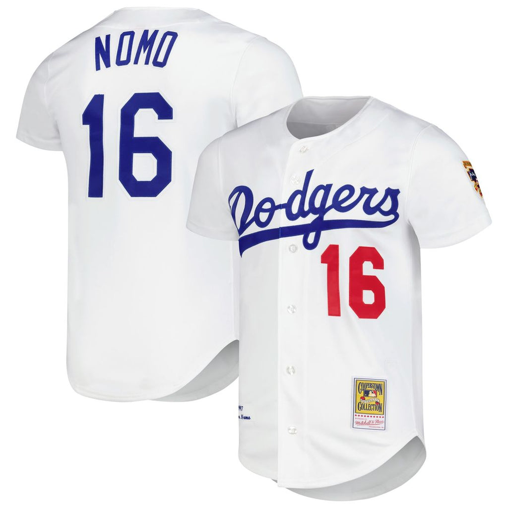 Hideo Nomo Los Angeles Dodgers Jersey - White