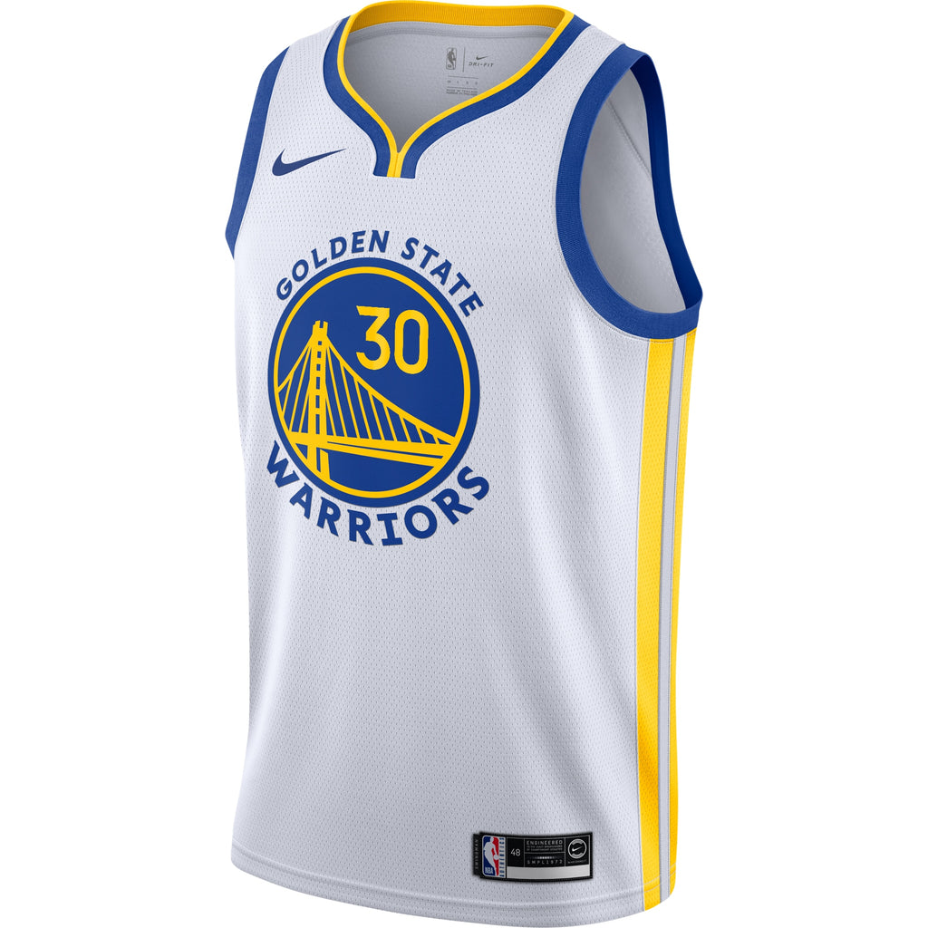 Golden State Warriors Jersey - White - Stephen Curry - Youth