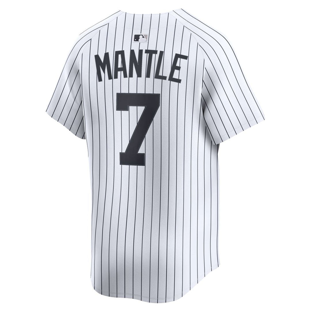 Mickey Mantle New York Yankees Home Jersey - White