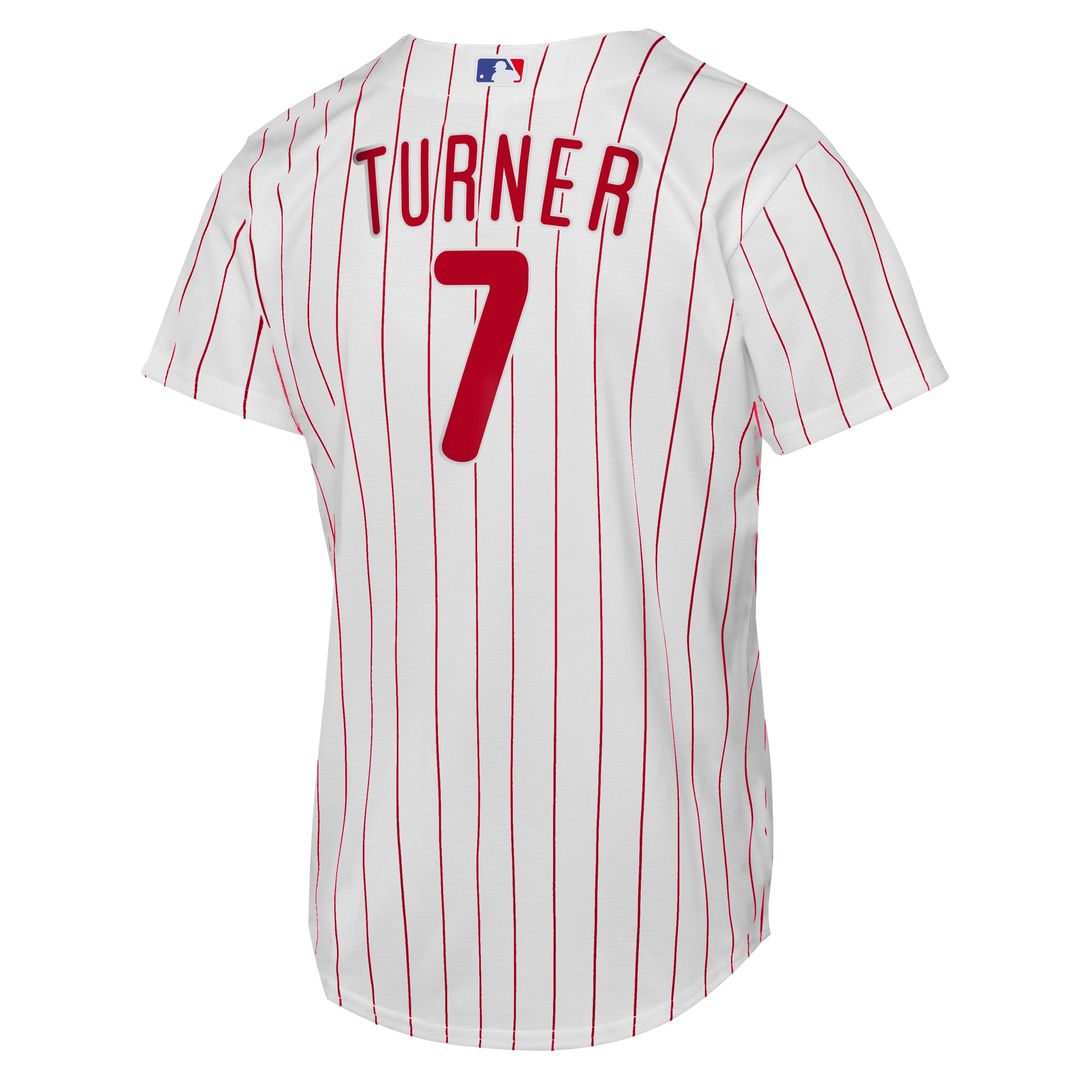 Trea Turner Philadelphia Phillies Youth Home Jersey - White