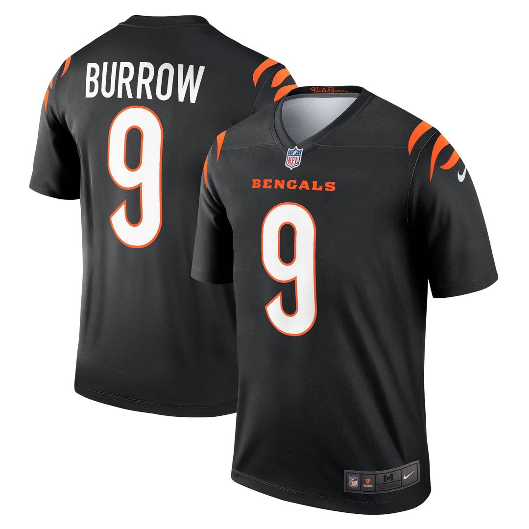 Joe Burrow Cincinnati Bengals Legend Player Performance Top - Black