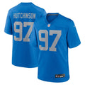 Aidan Hutchinson Detroit Lions Alternate Jersey - Blue