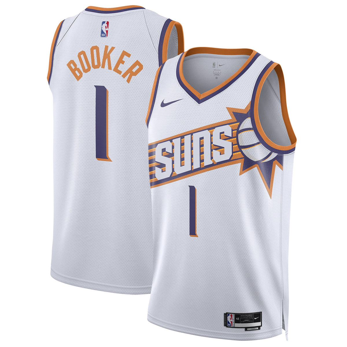 Phoenix Suns Association Jersey - Devin Booker