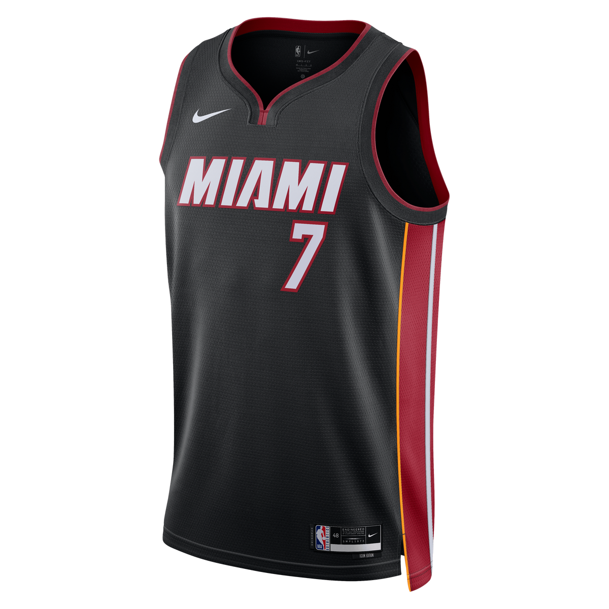 Miami Heat Jersey - Black - Giannis Antetokounmpo - Unisex