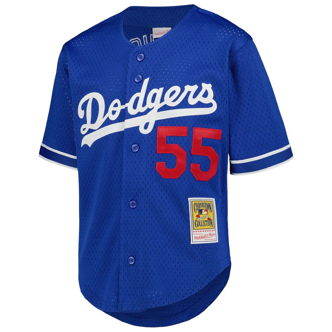 Orel Hershiser Los Angeles Dodgers Youth Mesh Jersey - Royal