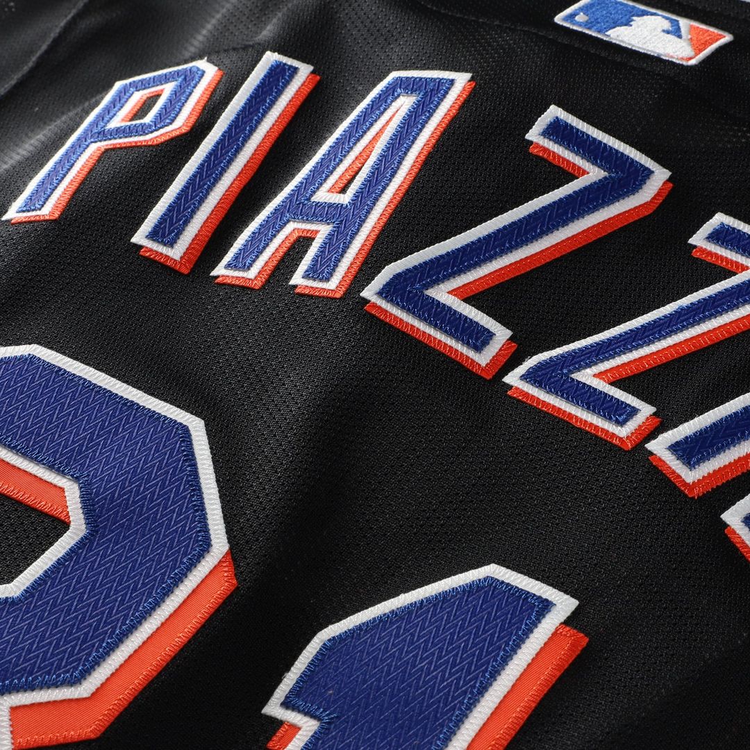 Mike Piazza New York Mets Toddler Mesh Jersey - Black