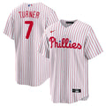 Trea Turner Philadelphia Phillies Home Replica Player Jersey - White