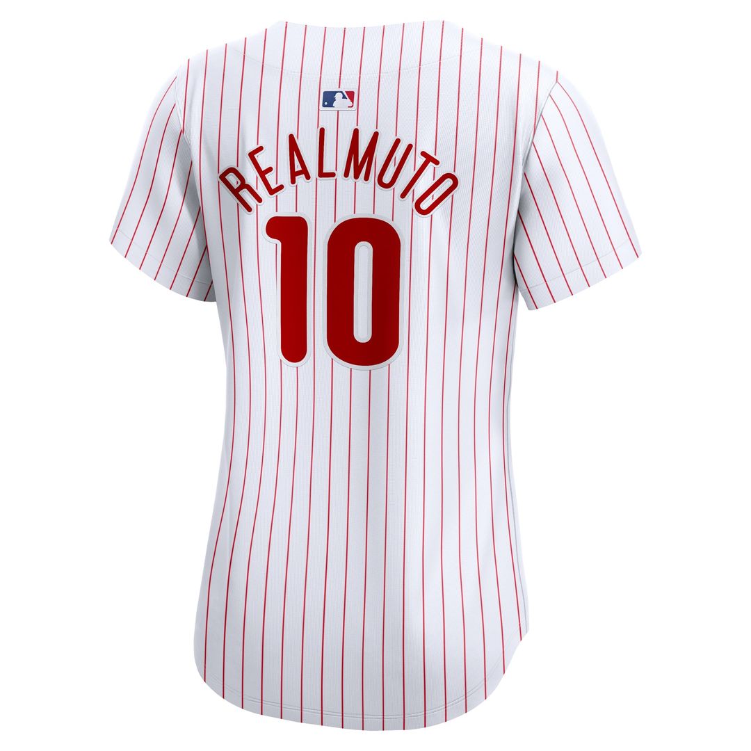 J.T. Realmuto Philadelphia Phillies Women's Home Jersey – White