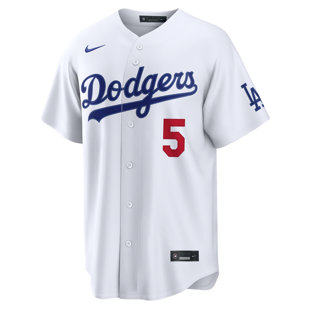 Freddie Freeman Los Angeles Dodgers Home Jersey - White