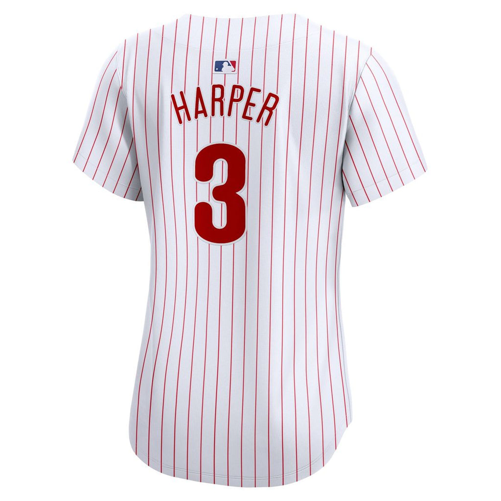 Bryce Harper Philadelphia Phillies Women's Home Jersey - White