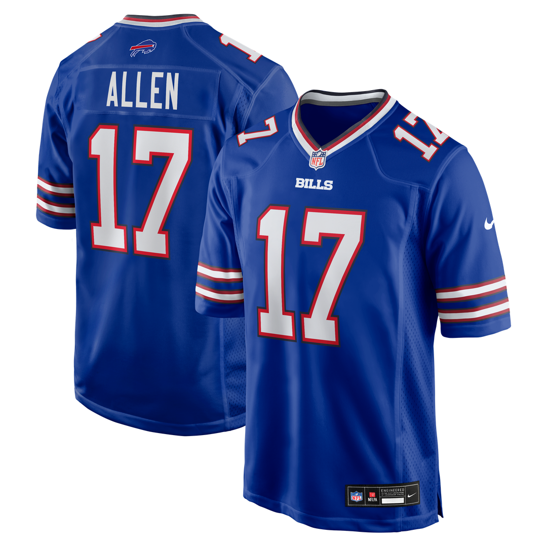 Josh Allen Buffalo Bills Team Jersey - Royal