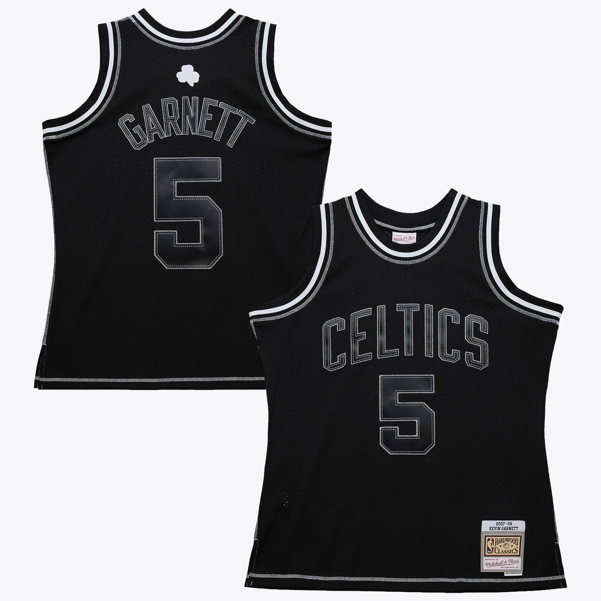 Boston Celtics Kevin Garnett 2007 Contrast 2K Jersey - Black