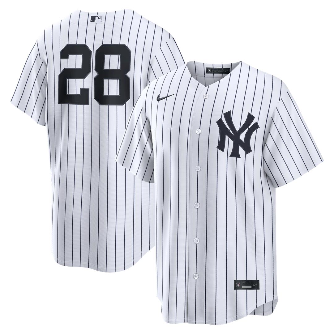 Austin Wells New York Yankees Home Jersey - White