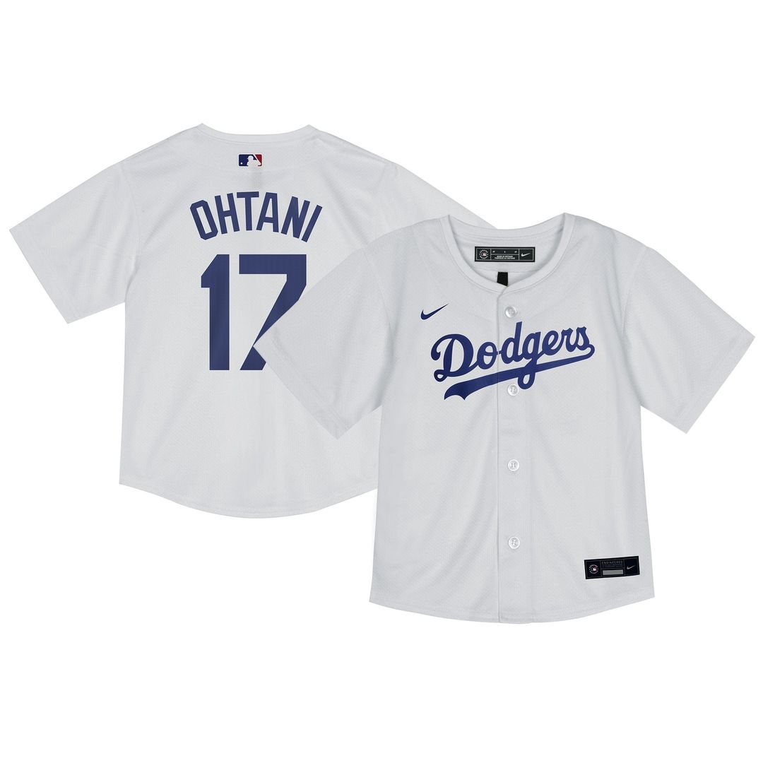 Shohei Ohtani Los Angeles Dodgers Toddler Home Jersey - White