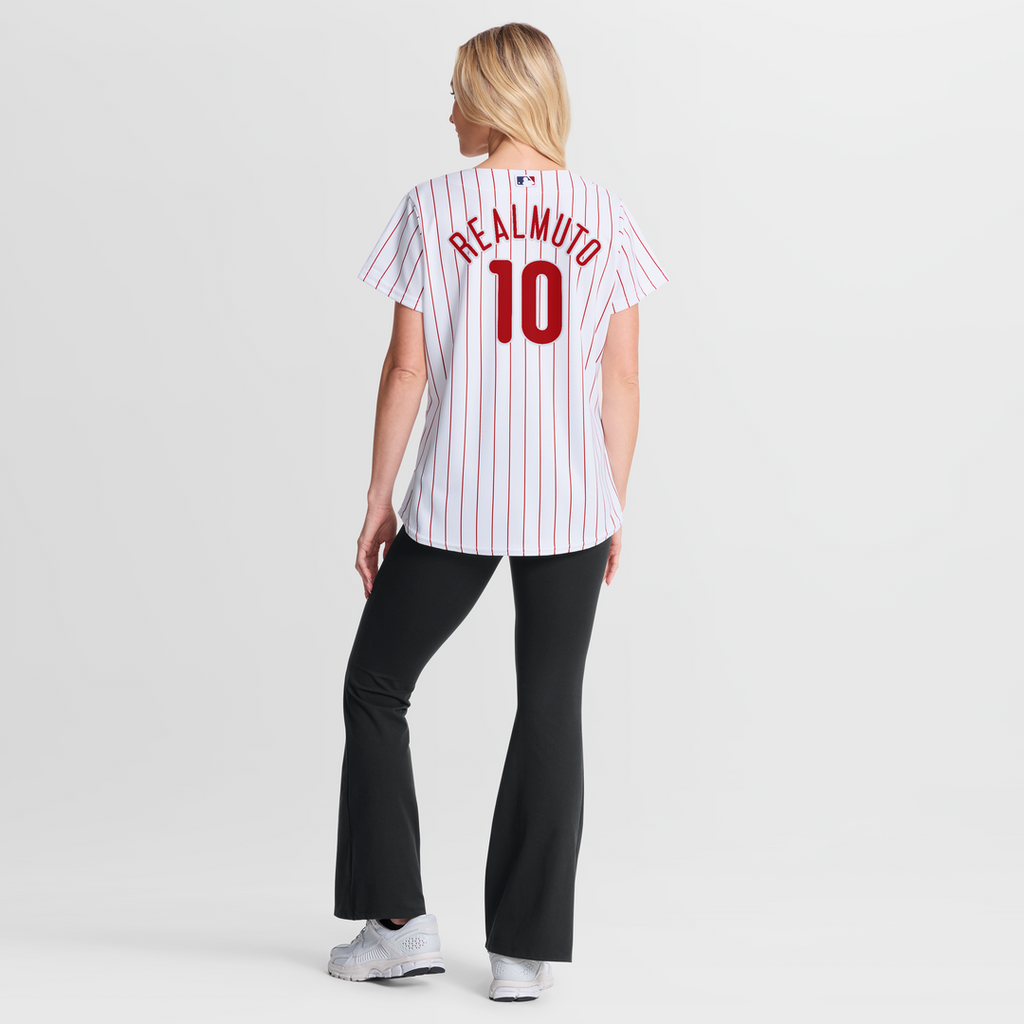 J.T. Realmuto Philadelphia Phillies Women's Home Jersey - White