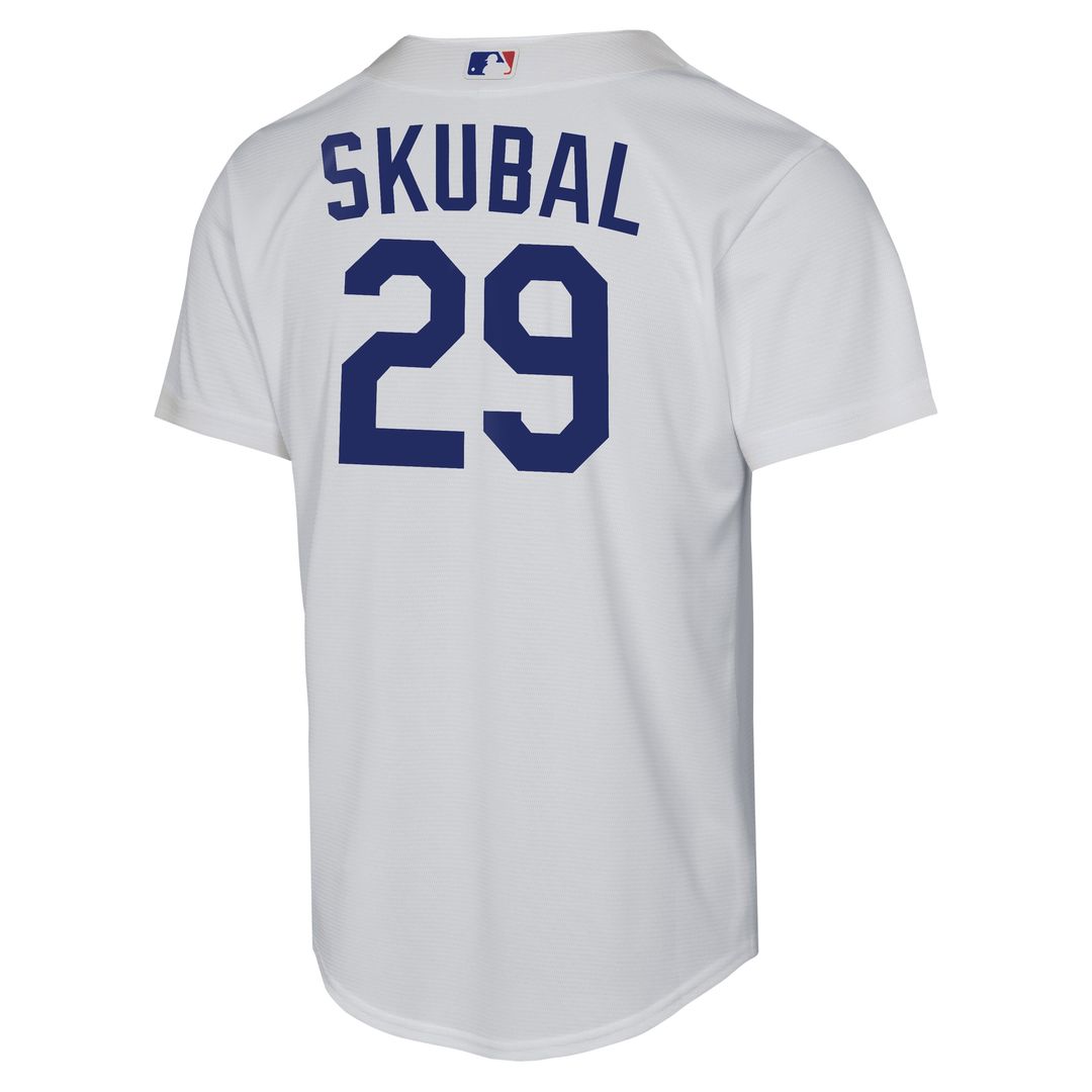 Tarik Skubal Los Angeles Dodgers Youth Home Jersey - White