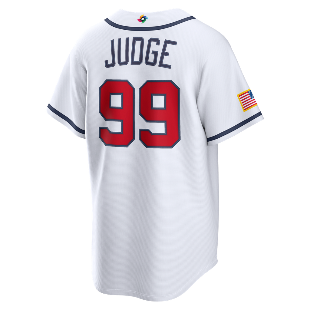 Aaron Judge USA Baseball 2026 World Baseball Classic Home Jersey - White