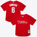 Ryan Howard Philadelphia Phillies Big & Tall Cooperstown Mesh Jersey - Red