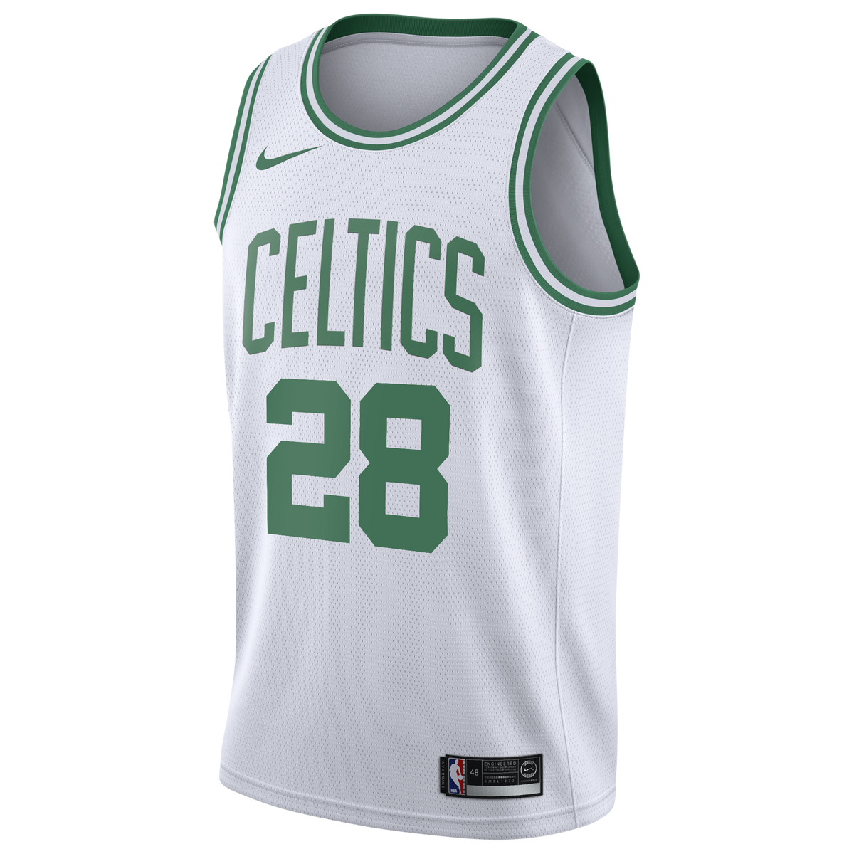 Boston Celtics Jersey - White - Hugo González - Youth