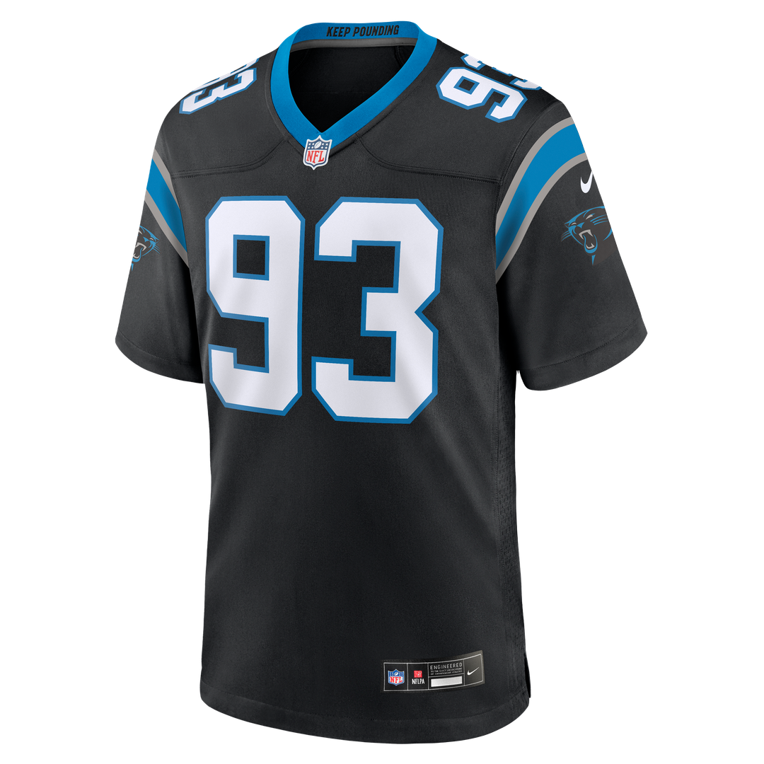 TeRah Edwards Carolina Panthers Team Jersey - Black