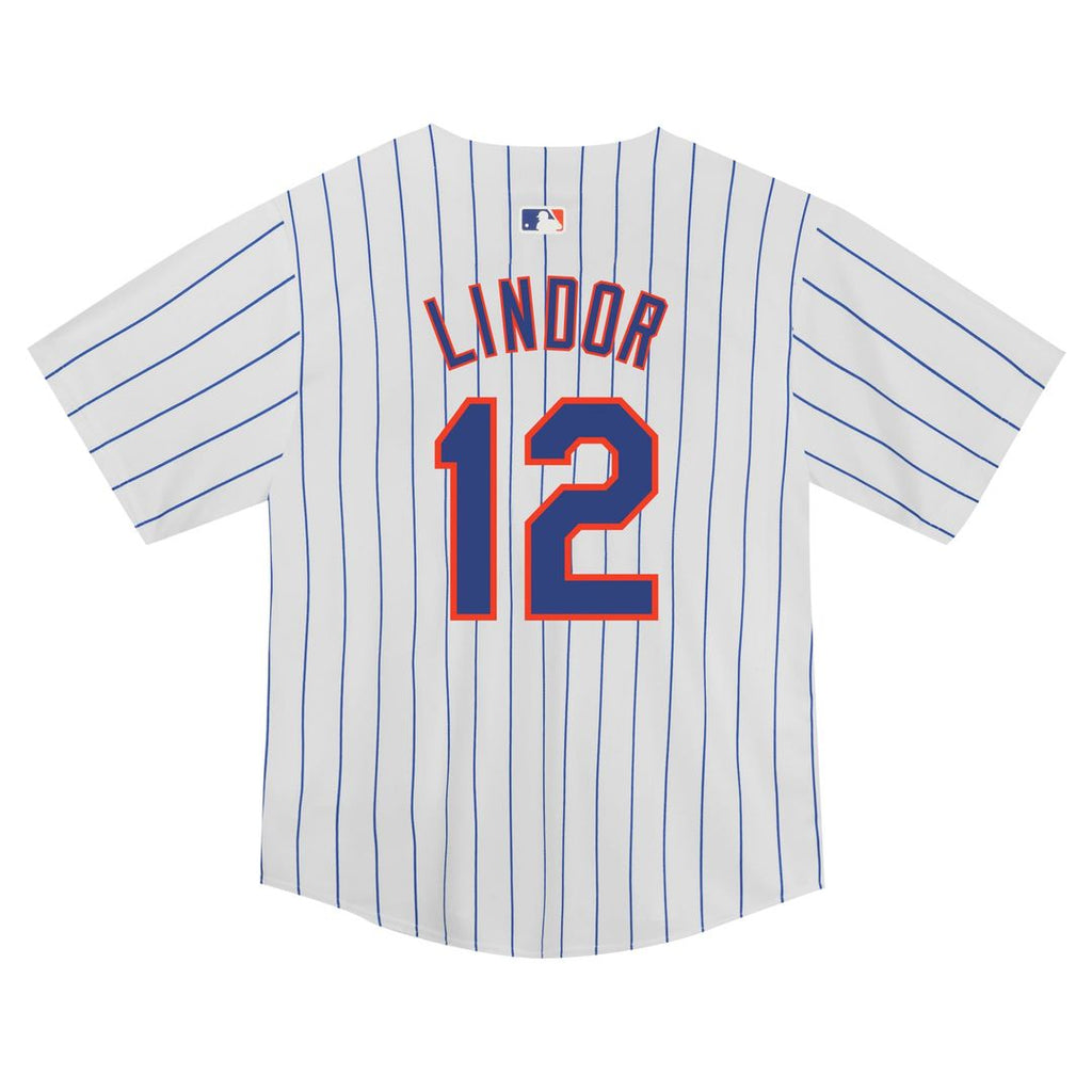 Francisco Lindor New York Mets Toddler Jersey - White