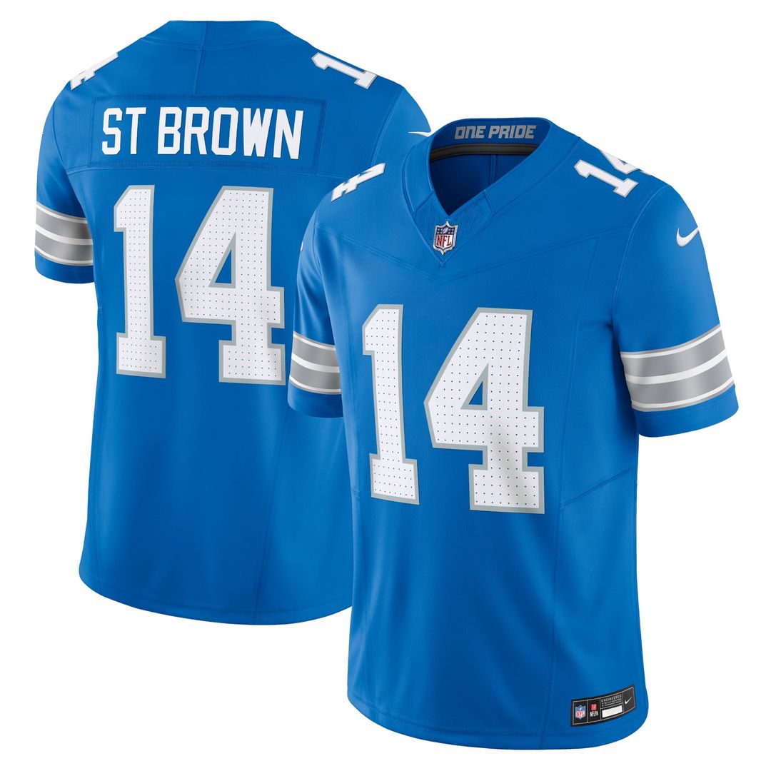 Amon-Ra St. Brown Detroit Lions Jersey - White