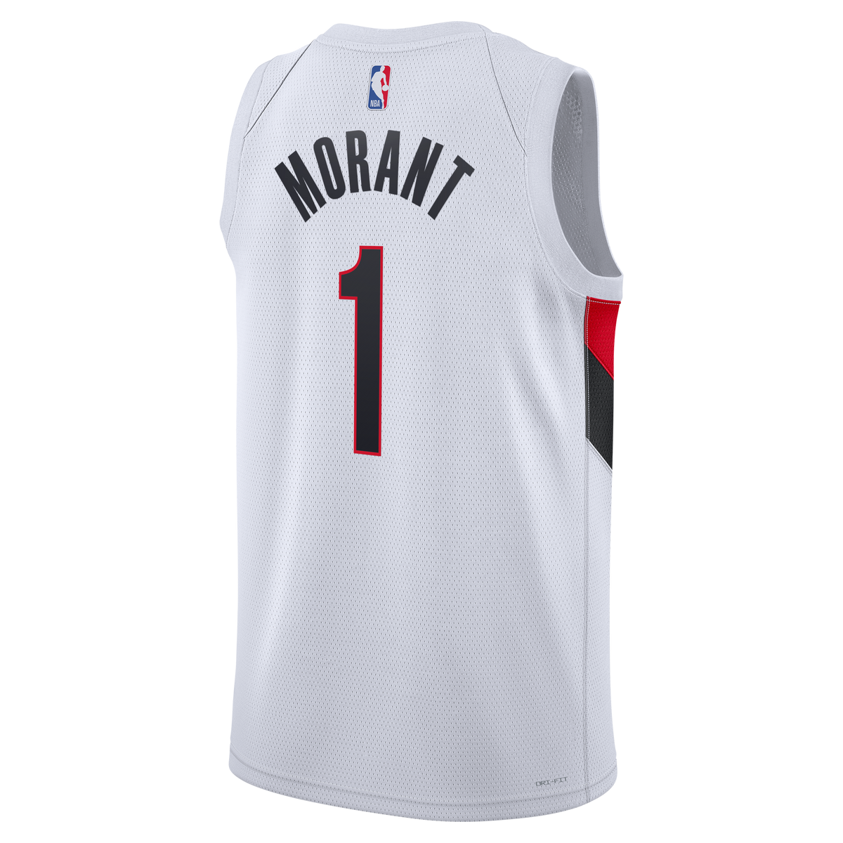 Portland Trail Blazers Replica Jersey - White - Ja Morant - Unisex