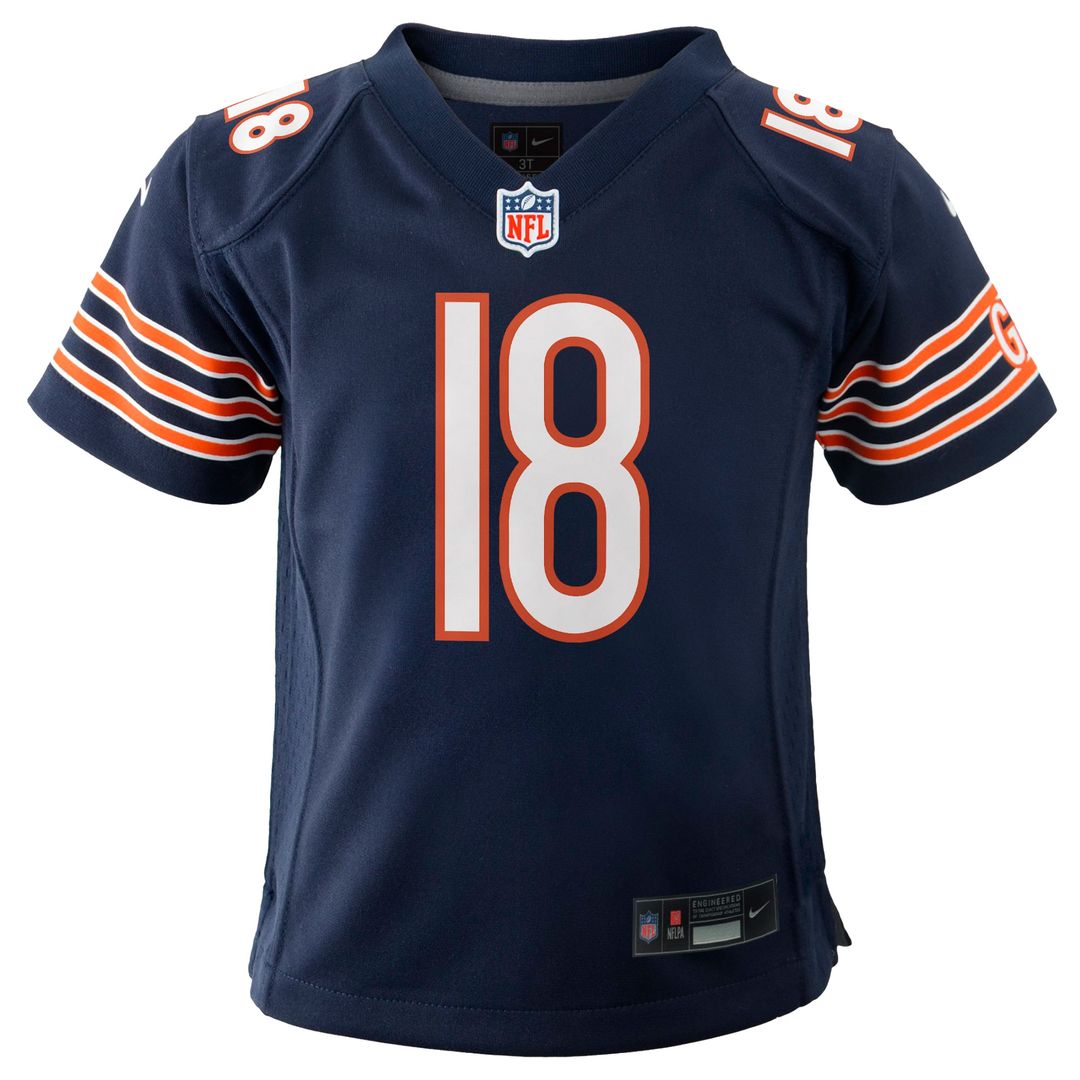 Caleb Williams Chicago Bears Youth Jersey - Navy