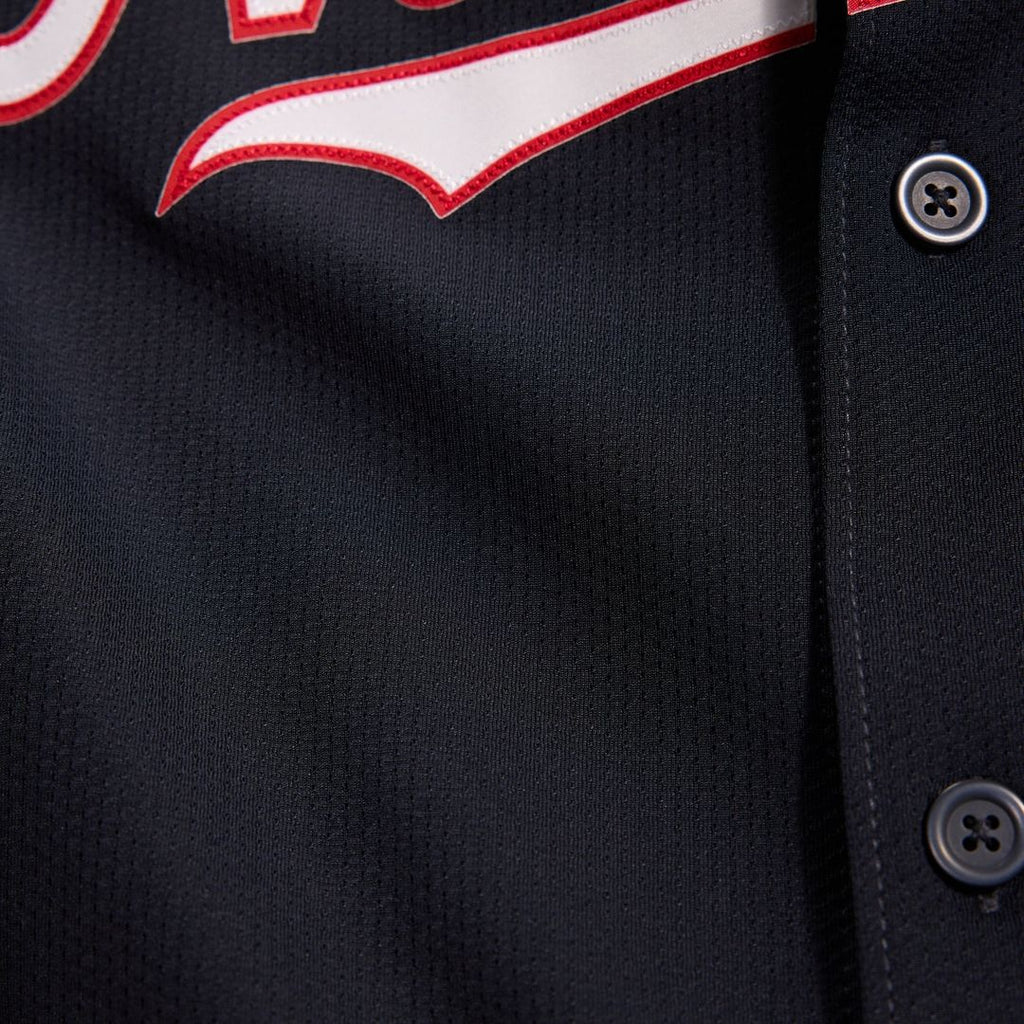 James Wood Washington Nationals Alternate Jersey - Navy