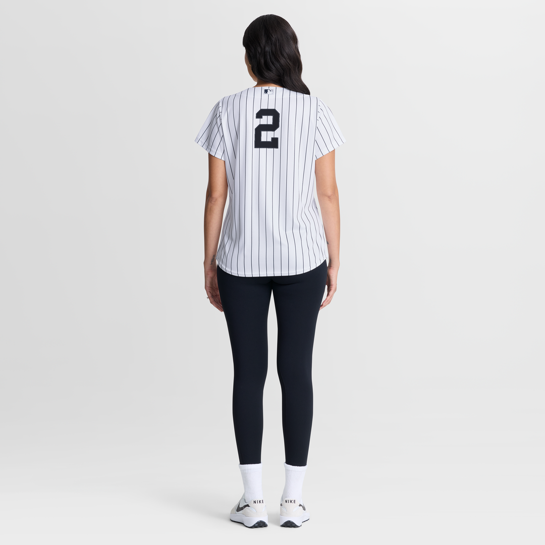 Derek Jeter New York Yankees Women's Home Retired Jersey - White