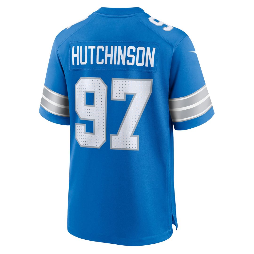 Aidan Hutchinson Detroit Lions Jersey - White