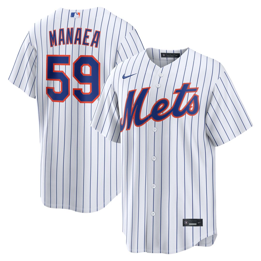 Sean Manaea New York Mets Home Jersey - White