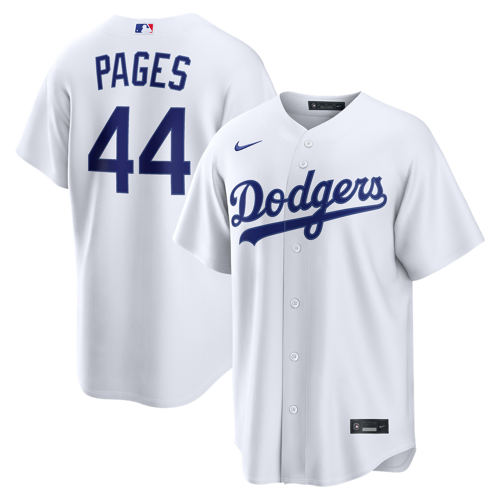 Andy Pages Los Angeles Dodgers Home Jersey - White