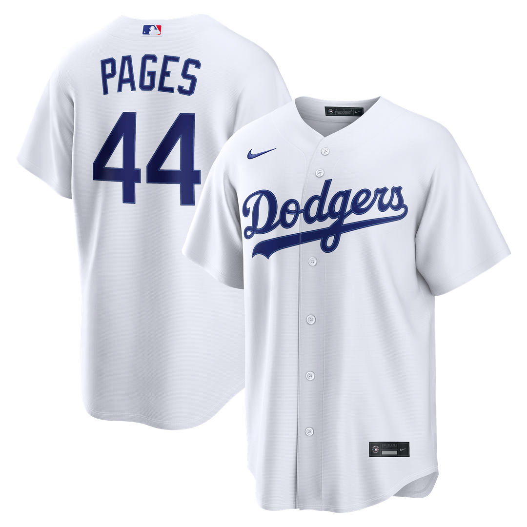 Andy Pages Los Angeles Dodgers Home Jersey - White