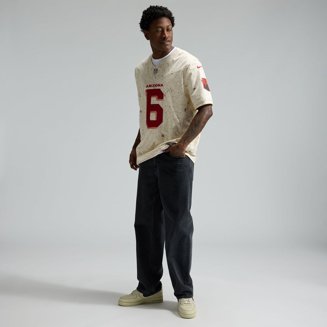 James Conner Arizona Cardinals Rivalries Collection Stitched Jersey - Natural