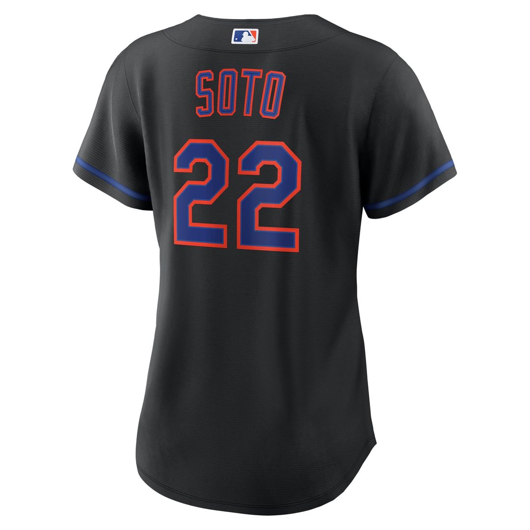Juan Soto New York Mets Women's Alternate Jersey - Black