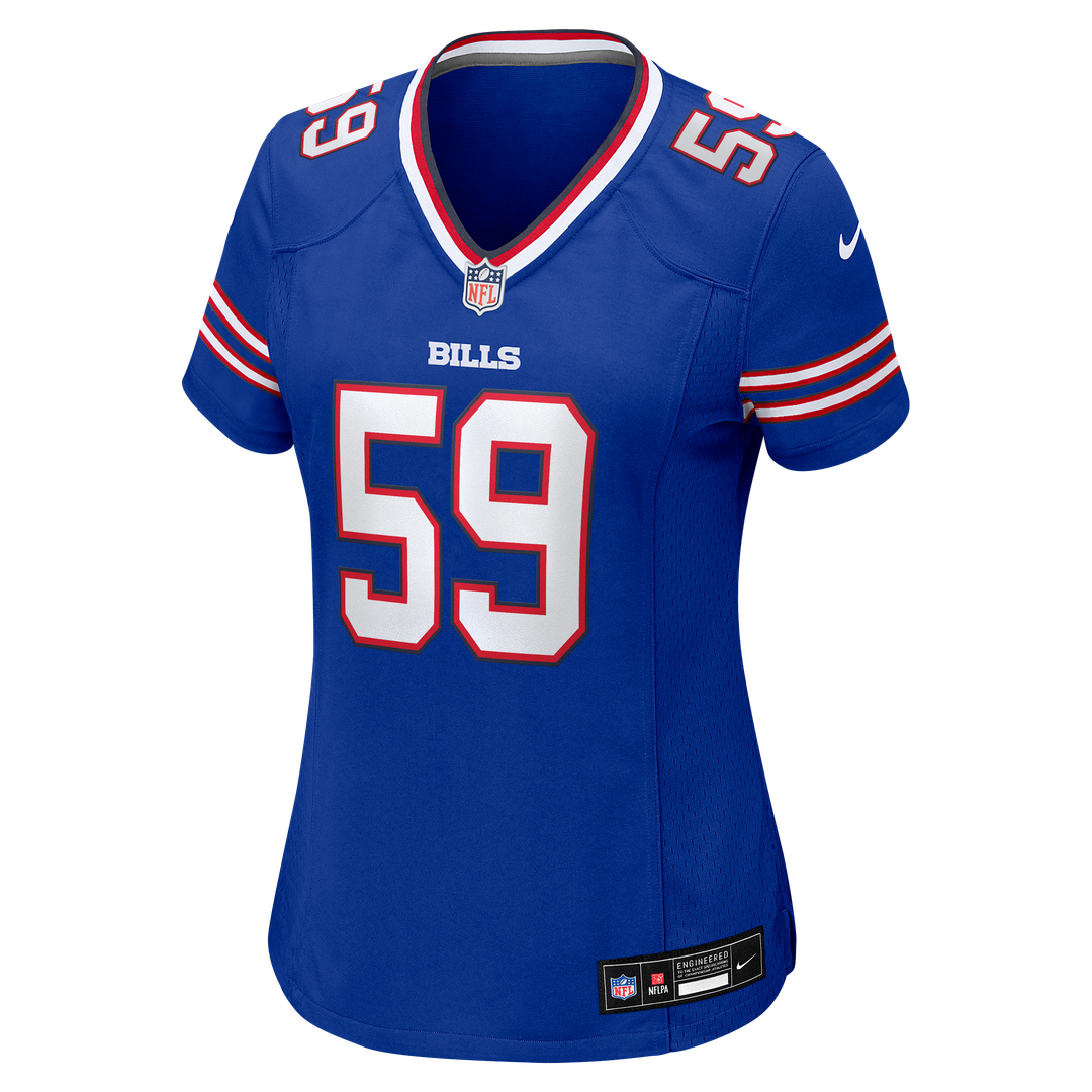 Shaq Lawson Buffalo Bills Women's Team Jersey - Royal