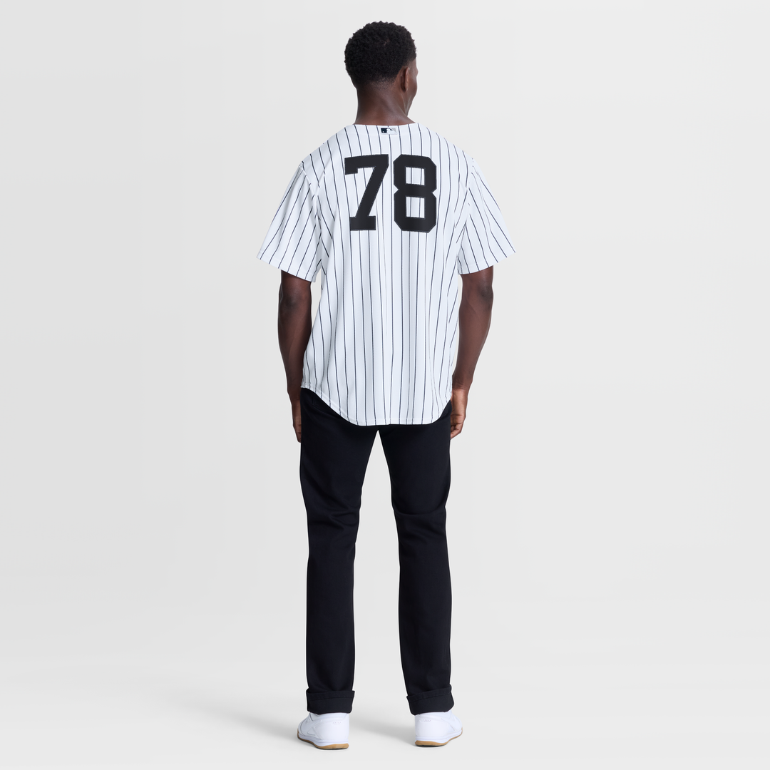 Spencer Jones New York Yankees Home Jersey - White