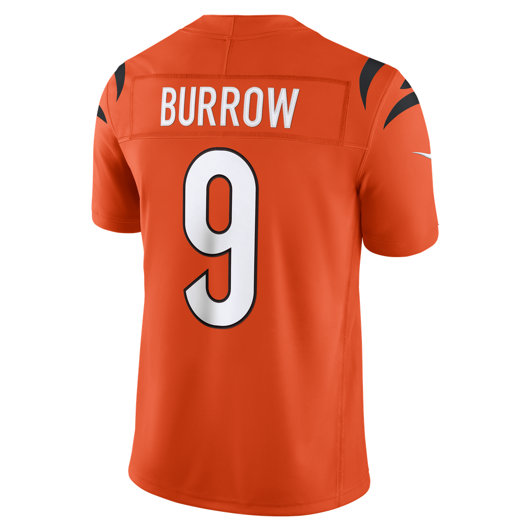 Joe Burrow Cincinnati Bengals Alternate Stitched Jersey - Orange