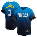 Bryce Harper Philadelphia Phillies Jersey - Blue