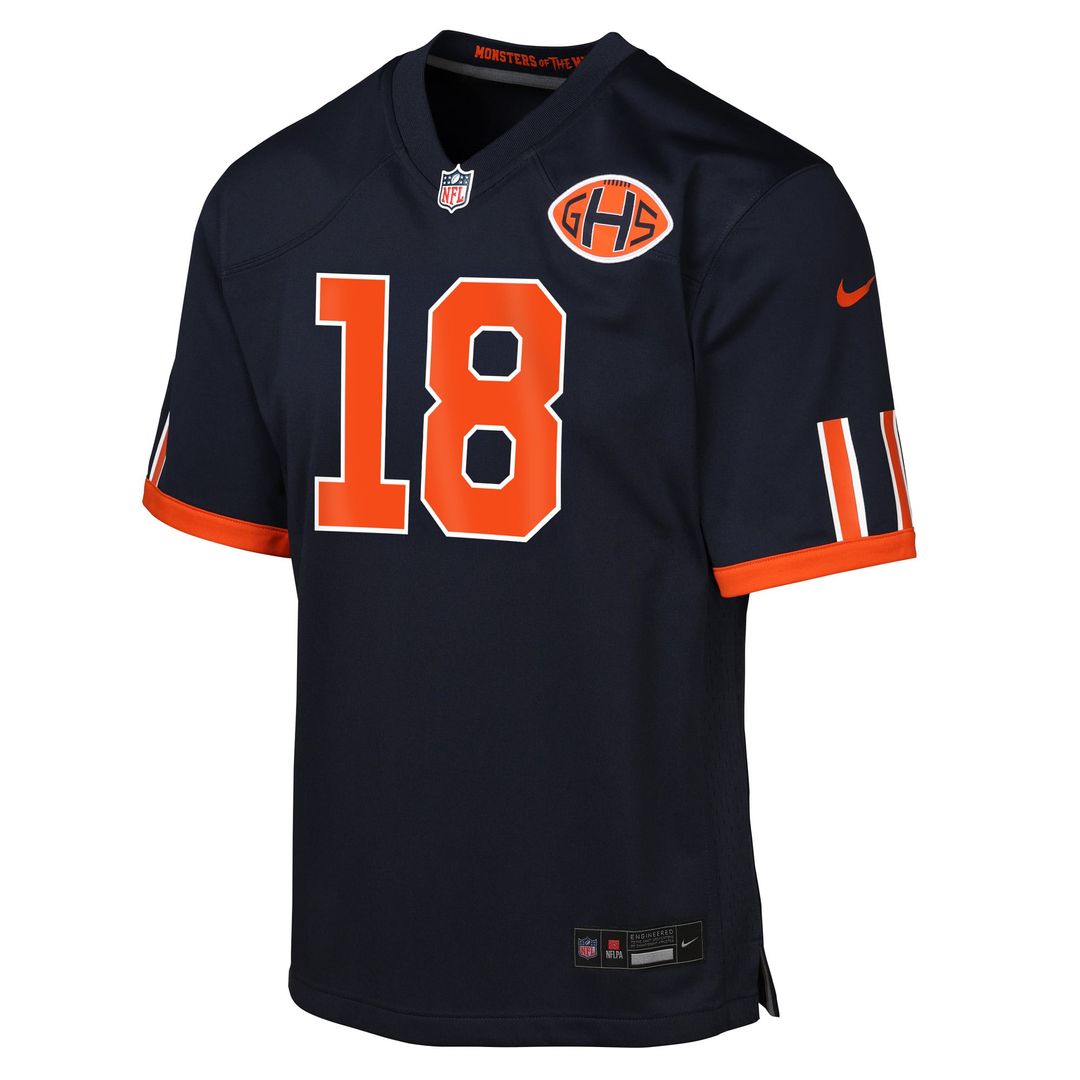 Caleb Williams Chicago Bears Youth 2026 Rivalries Collection Jersey - Navy